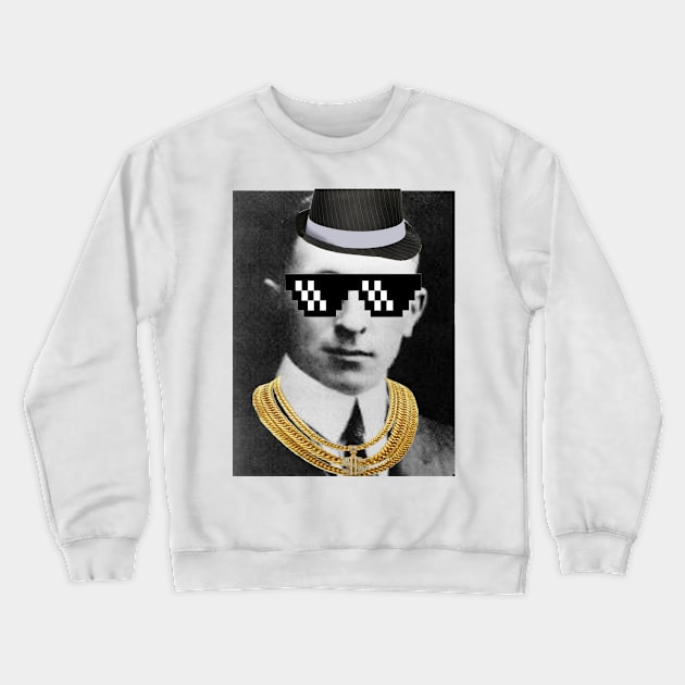 Gangsta Frederick Crewneck Sweatshirt by CatGirl101